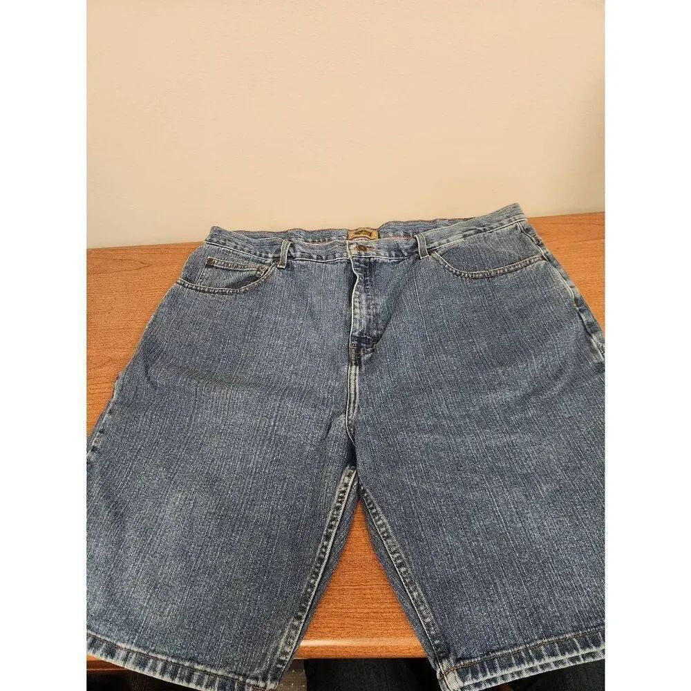 Foundry 44 mens denim shorts (A)
